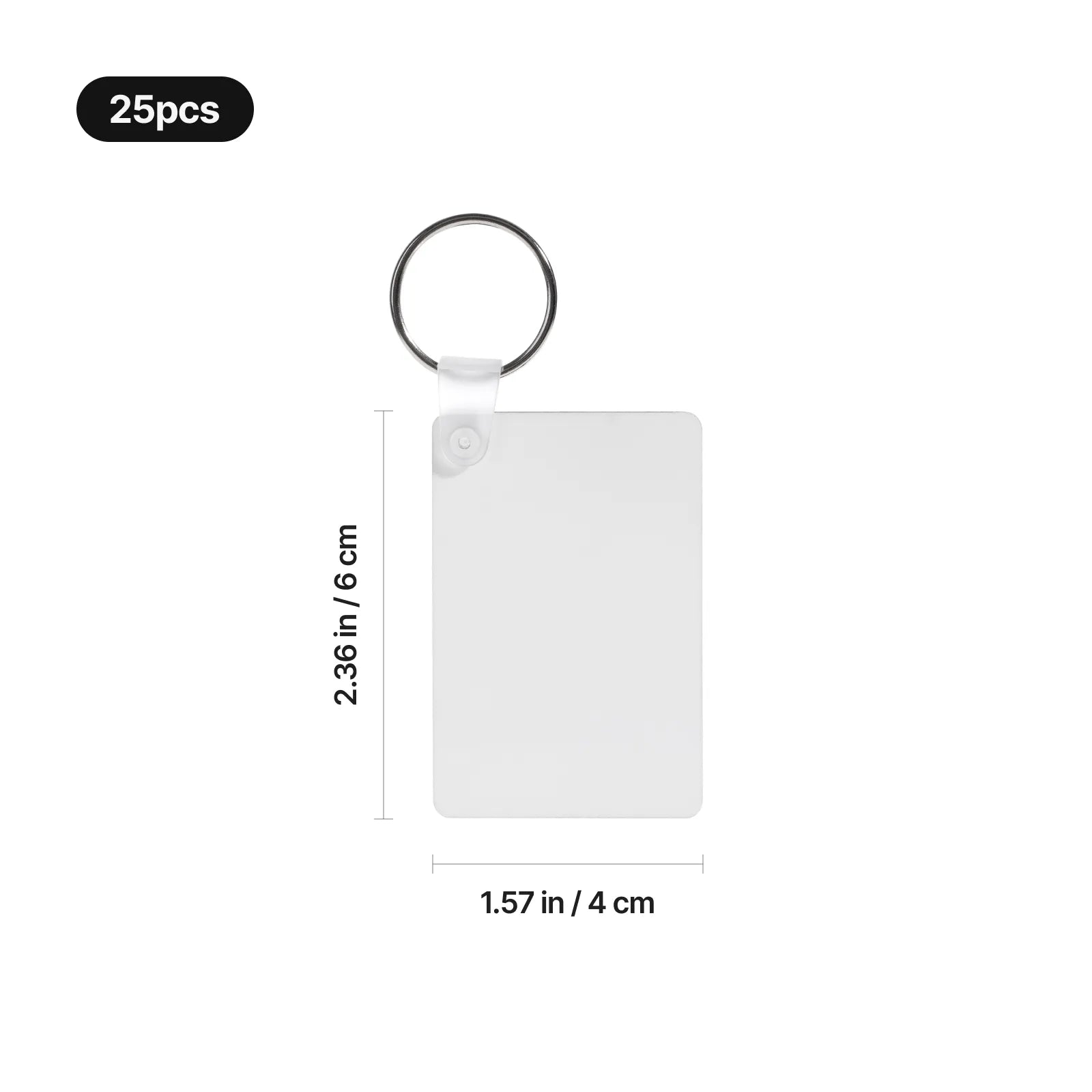 xTool Selected MDF Sublimation Keychain (25pcs) - Image 3