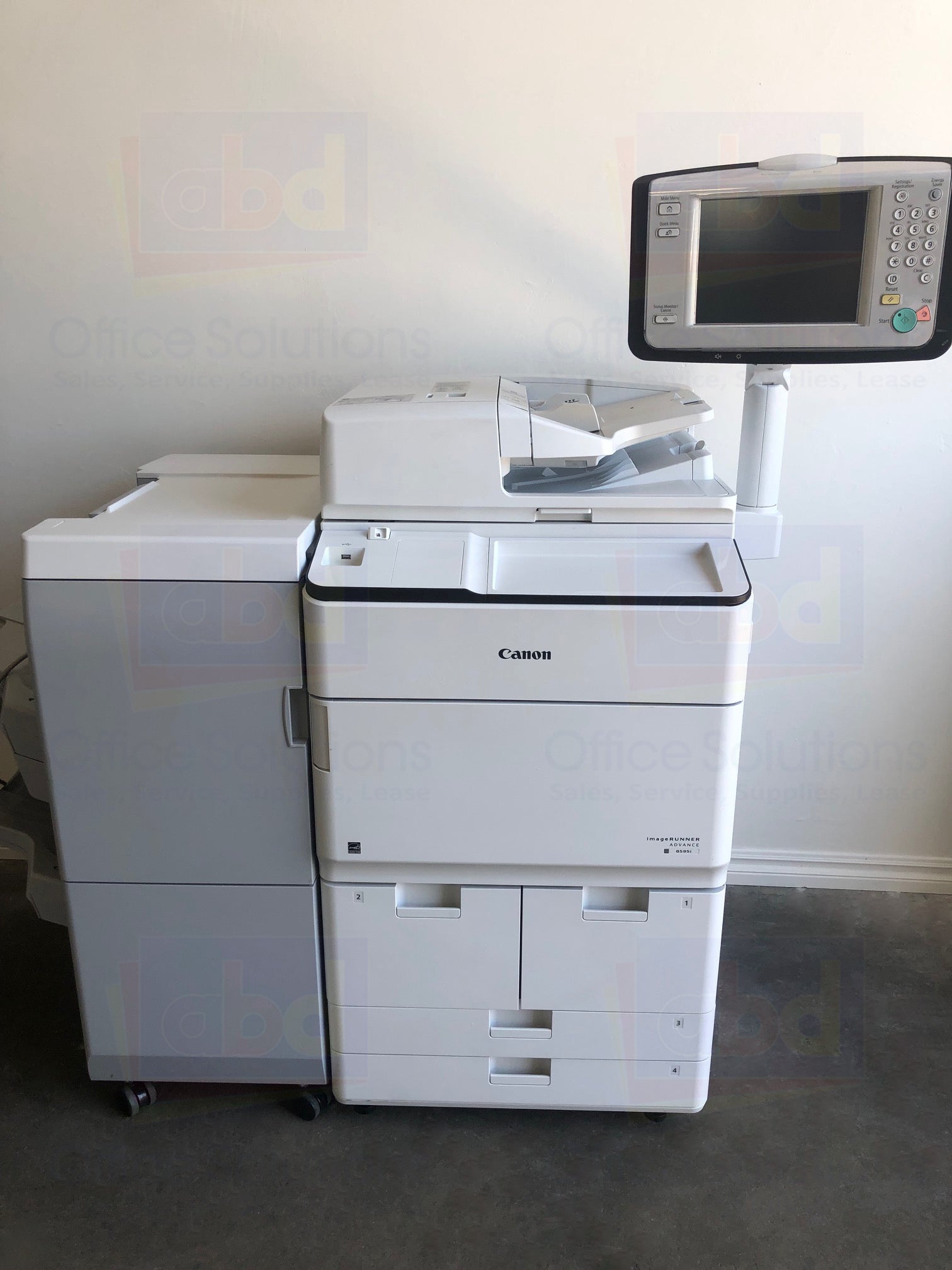 Canon ImageRunner Advance 8595i A3 Mono Laser Multifunction Printer - Image 2
