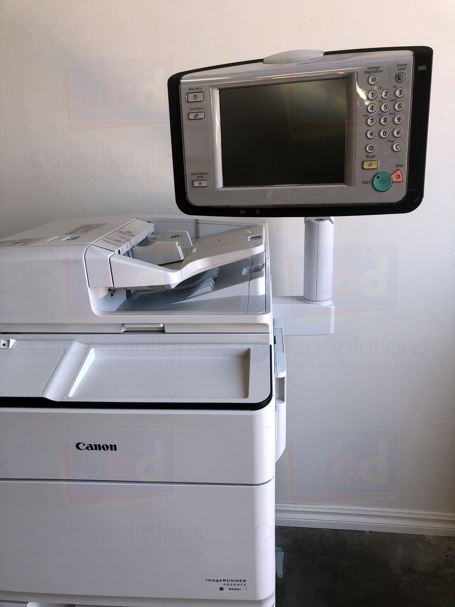 Canon ImageRunner Advance 8595i A3 Mono Laser Multifunction Printer - Image 6