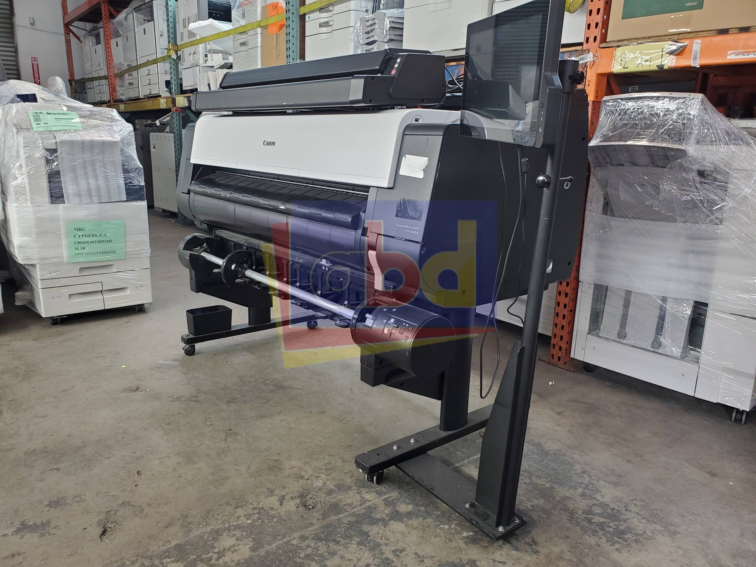 Canon imagePROGRAF TX-4000 44-inch Color Inkjet Wide Format Printer Scanner - Image 6