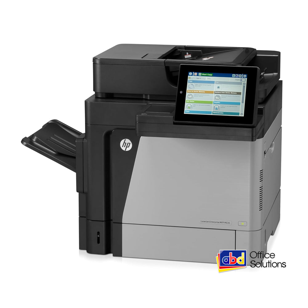 HP LaserJet Enterprise MFP M630h A4 Mono Laser Multifunction Printer - Image 2