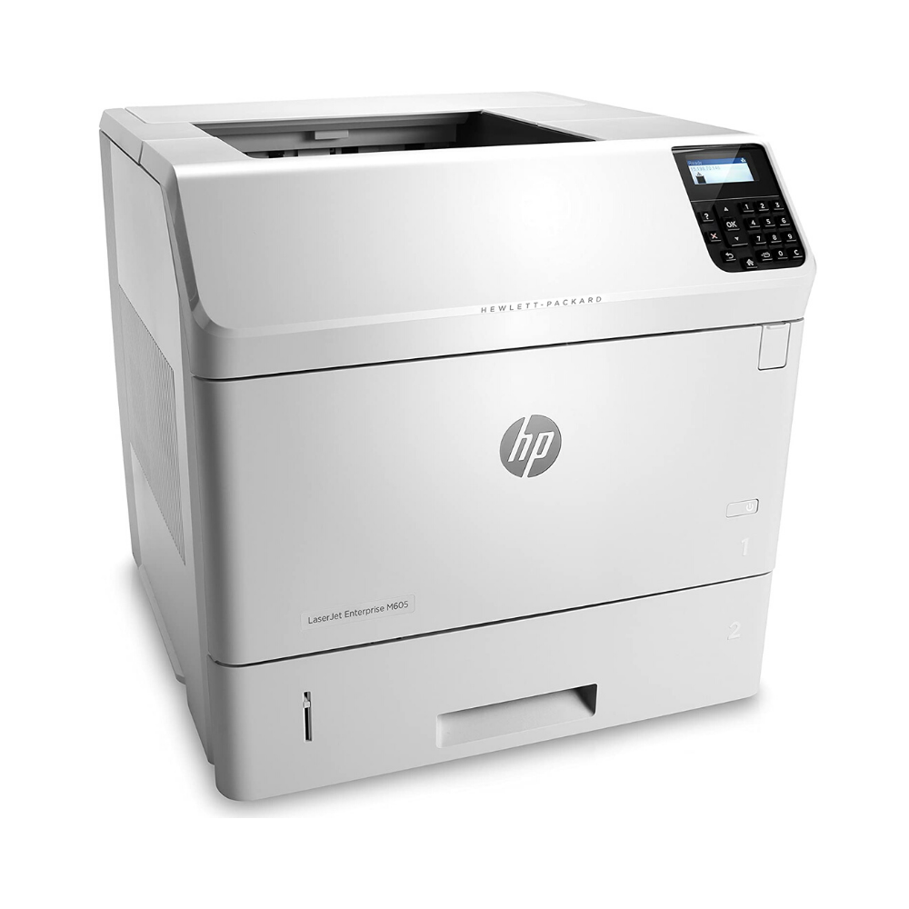 HP LaserJet Enterprise M605 A4 Mono Laser Printer - Image 2