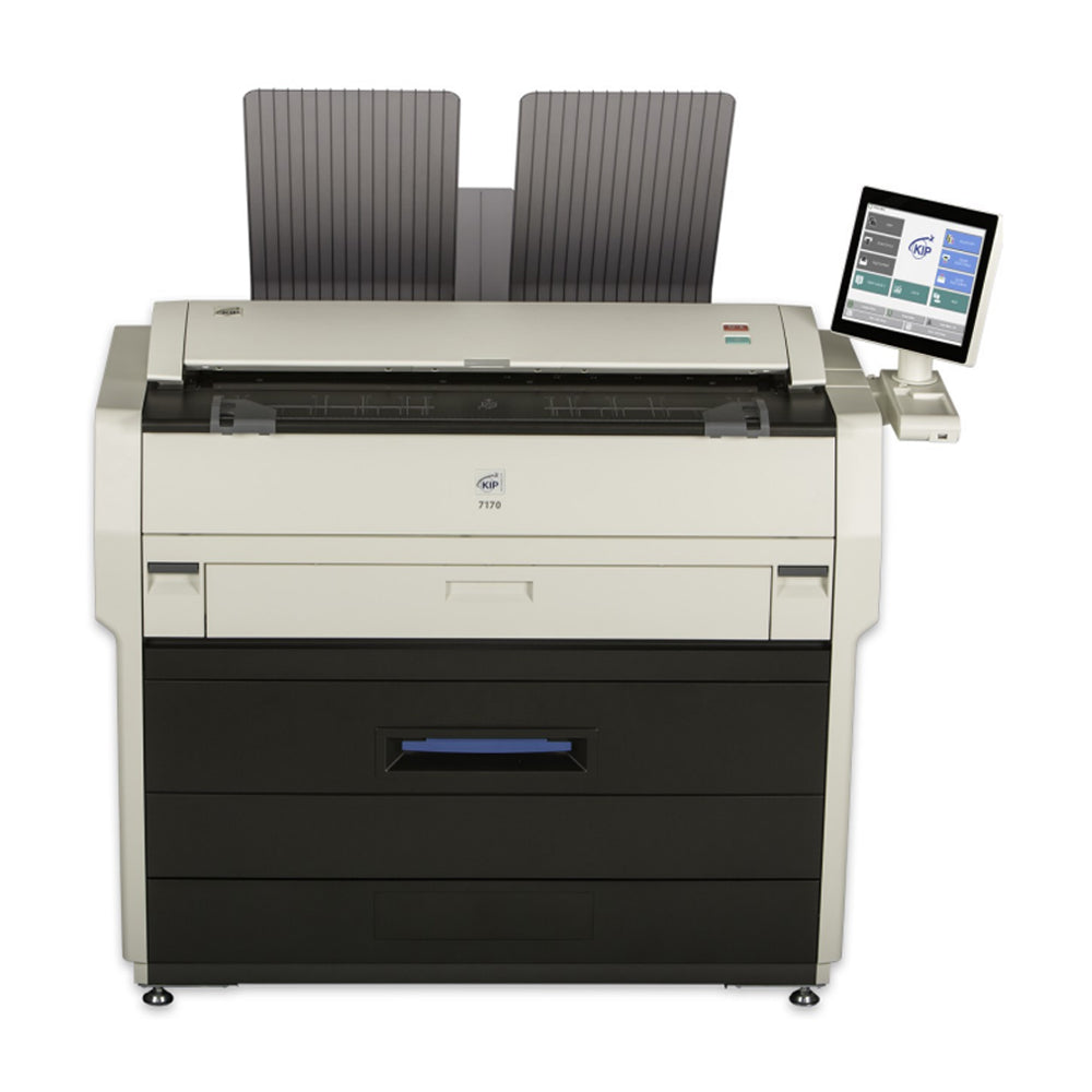 KIP 7170 36-inch 2 Roll Mono Wide Format Printer with Scanner