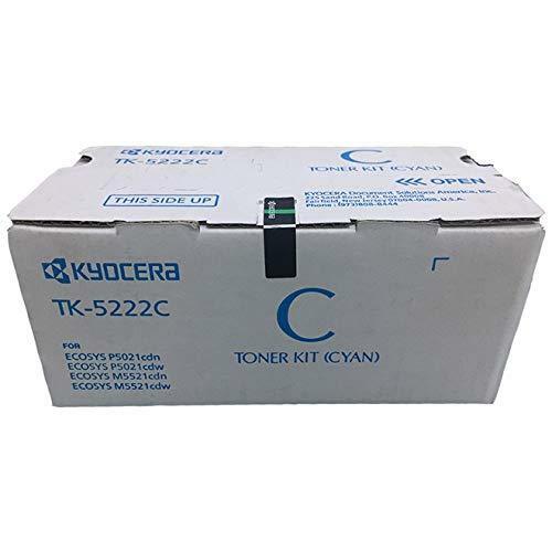 Kyocera TK-5222C (1T02R9CUS1) Cyan Toner Cartridge