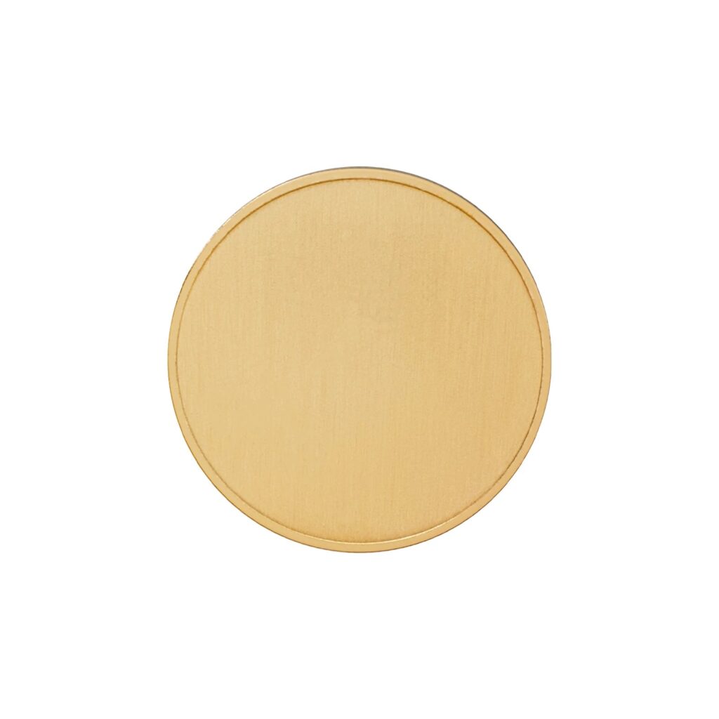 Blank Commemorative Brass Coins