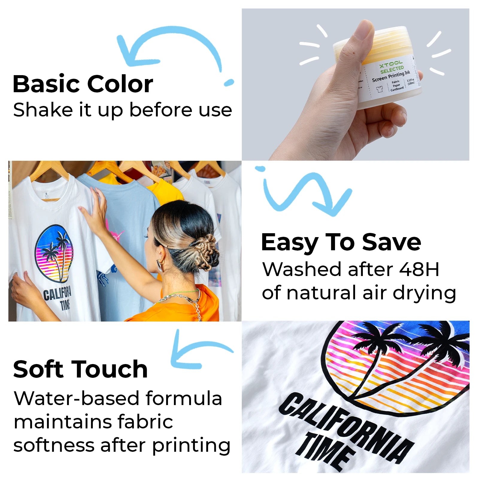 Thermochromic Screen Printing Ink Set (4 Colors) - Image 4