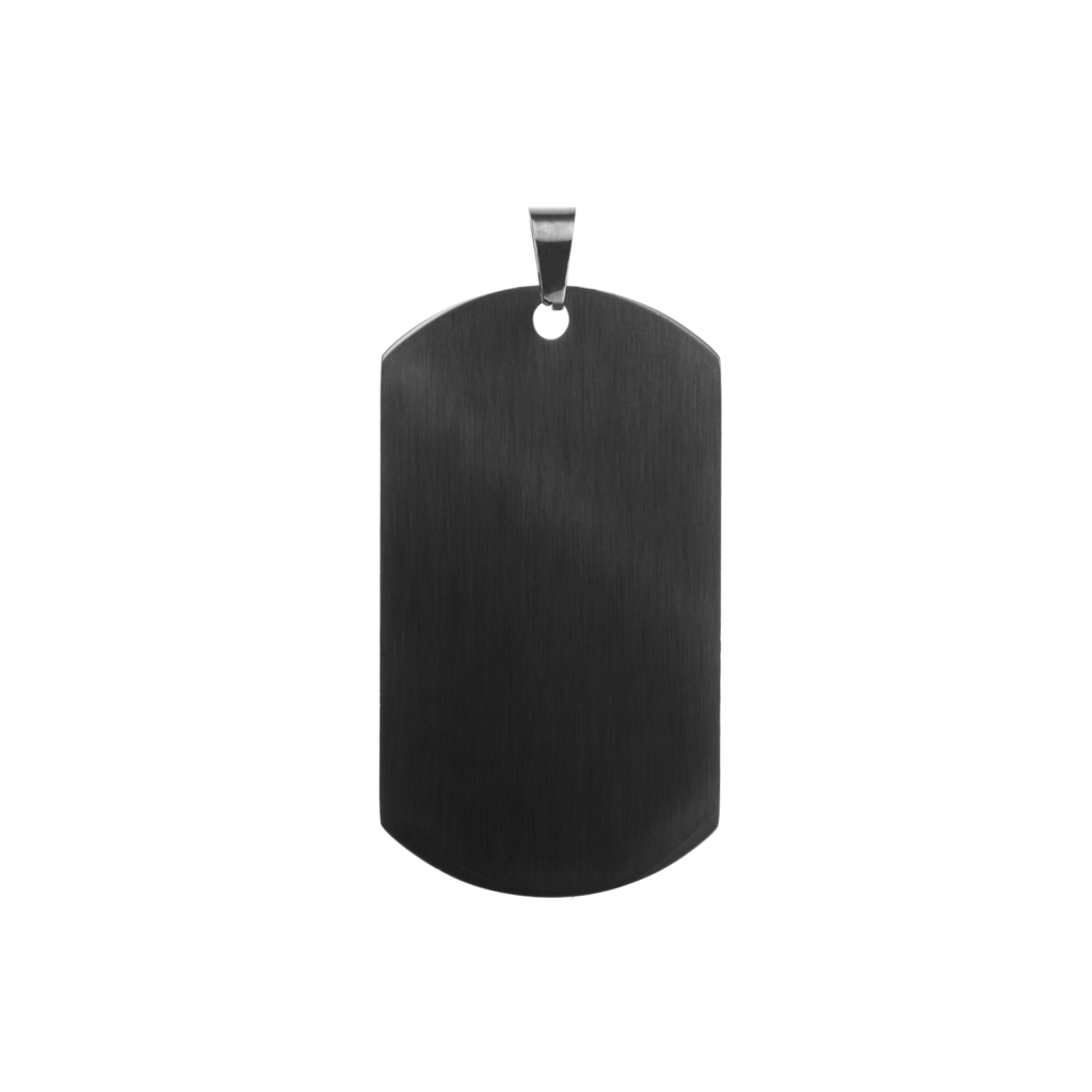 Stainless Steel Military Pendant (10pcs)