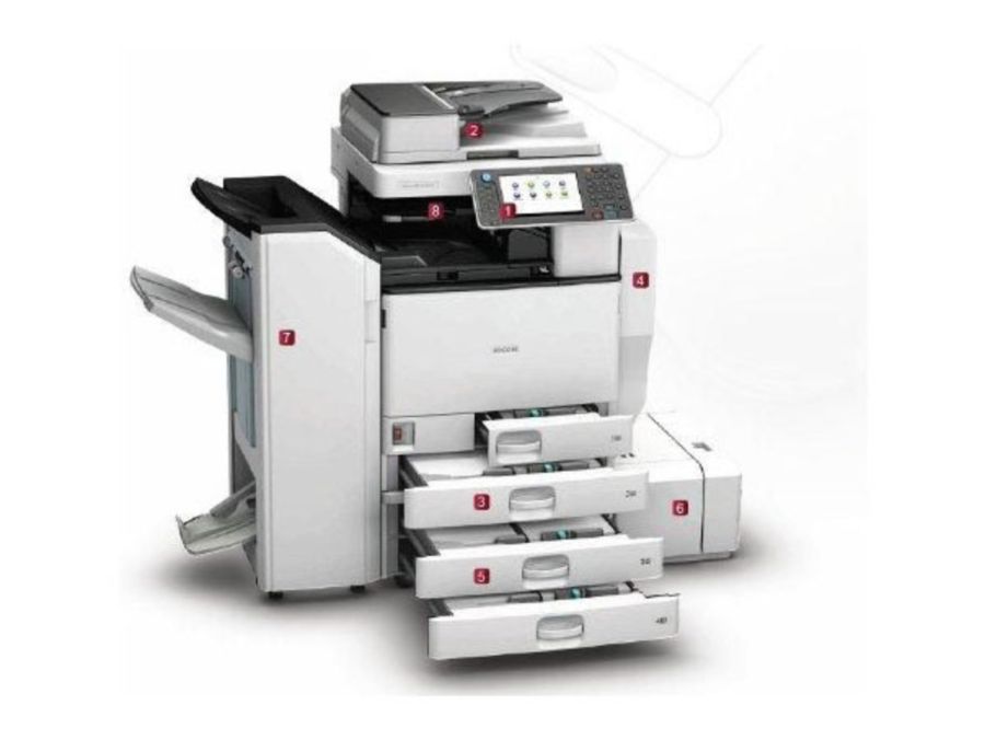 Ricoh Aficio MP C5502 - Image 2