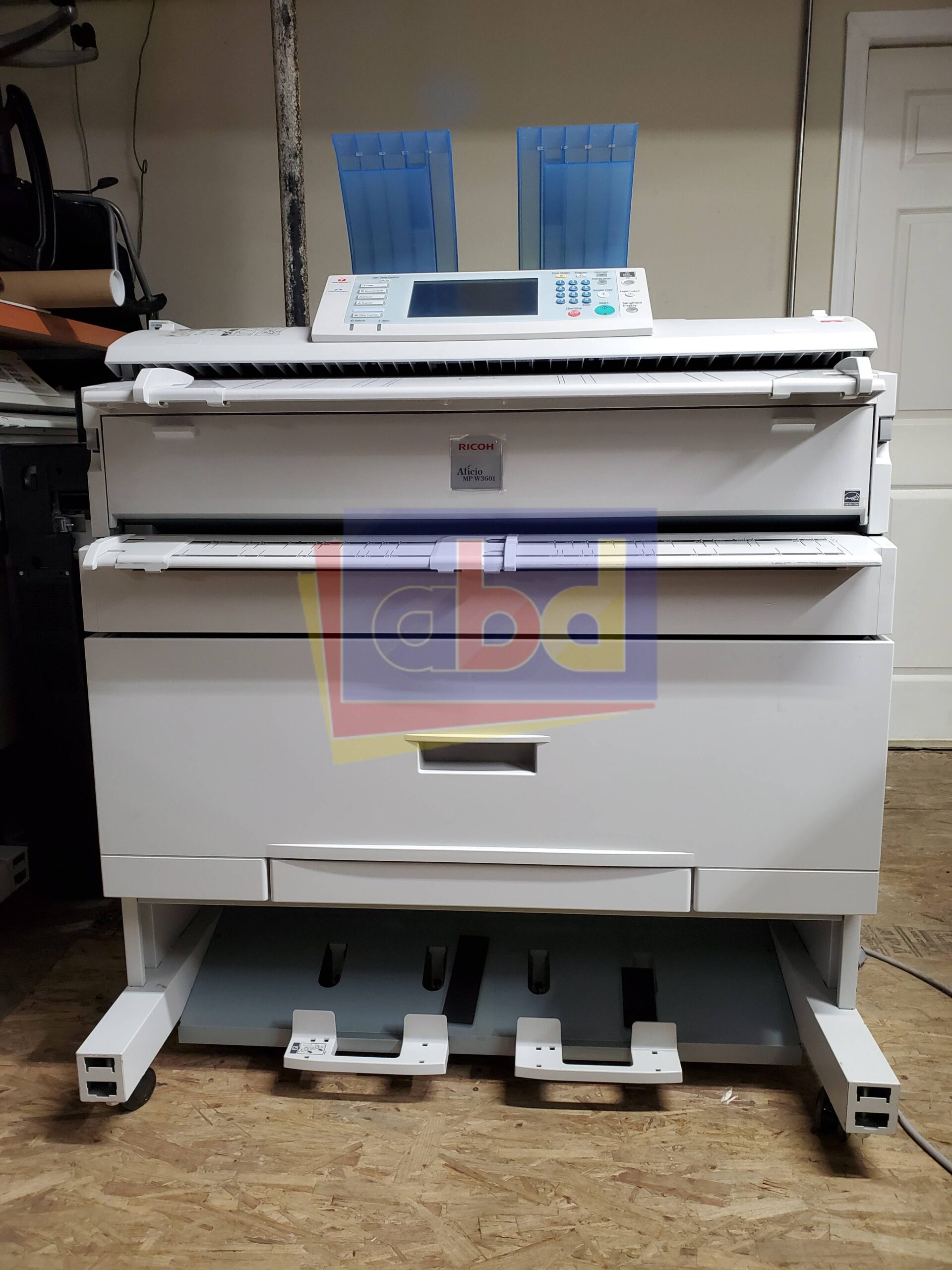 Ricoh Aficio MP W3601 36-inch 1 Roll Mono Wide Format Copier - Image 2