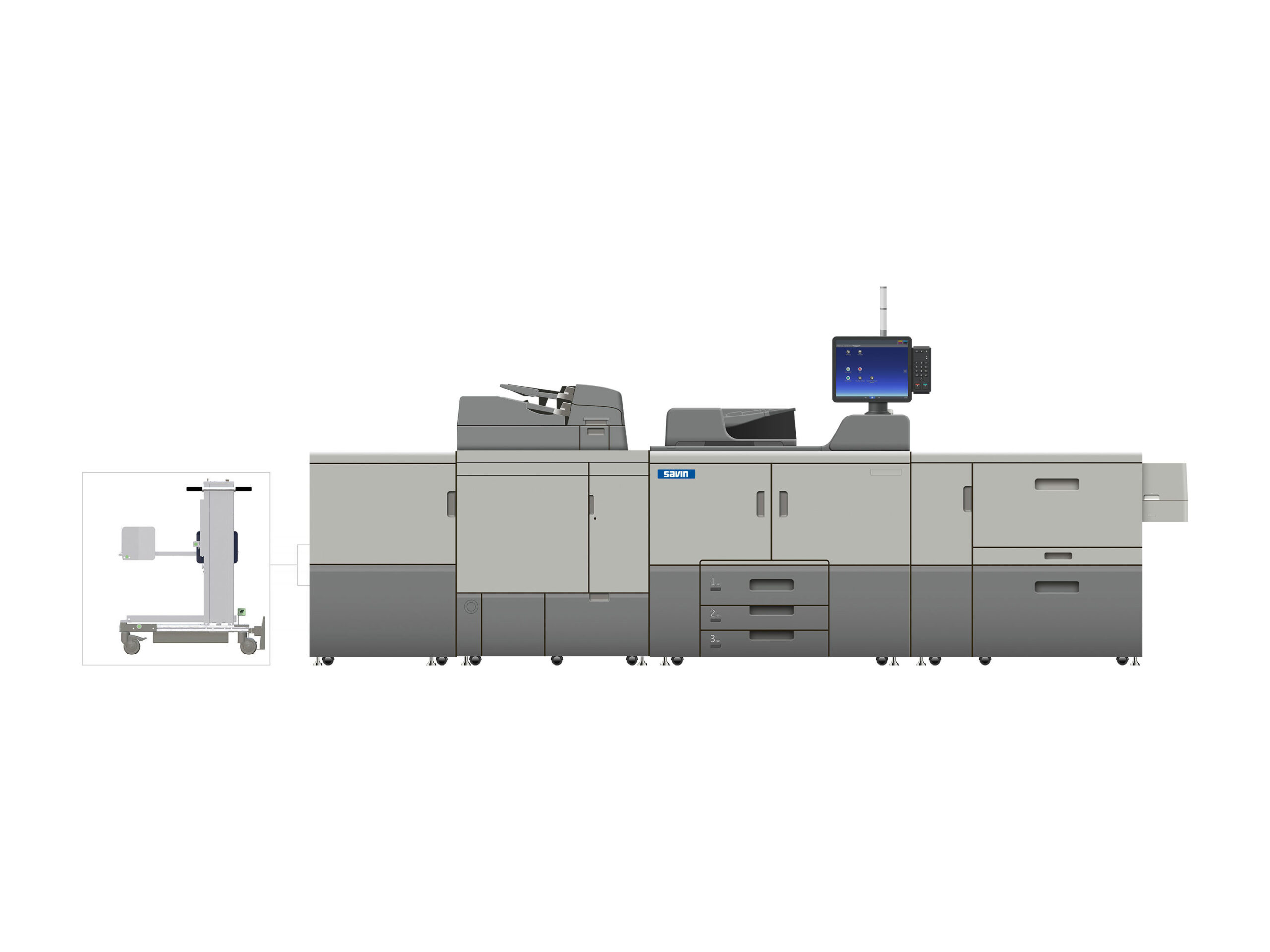Savin Pro 8320S - Image 4
