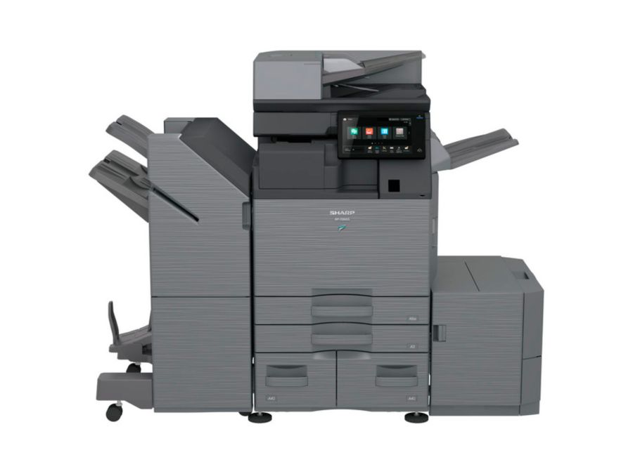 Sharp BP-70M65 with Finisher, Dual Scan, LCT