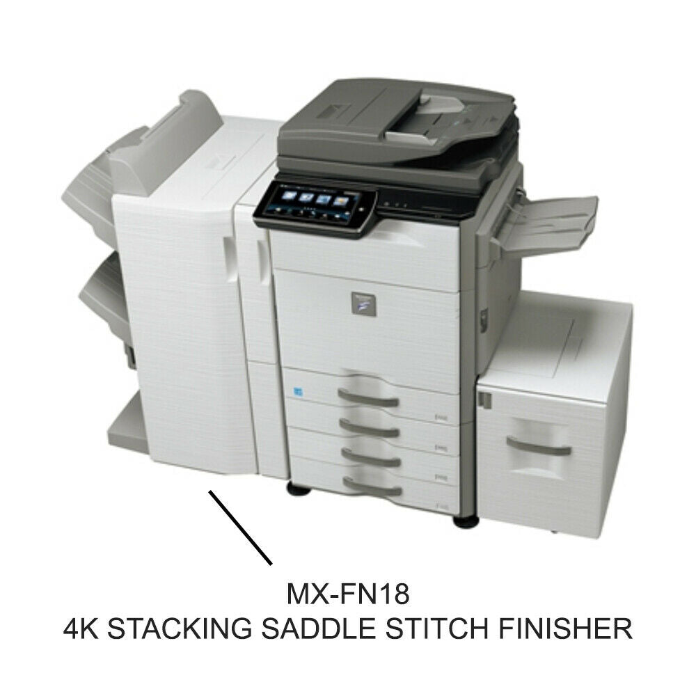 Sharp MX-FN18 4000 Sheet Saddle Stitch Finisher