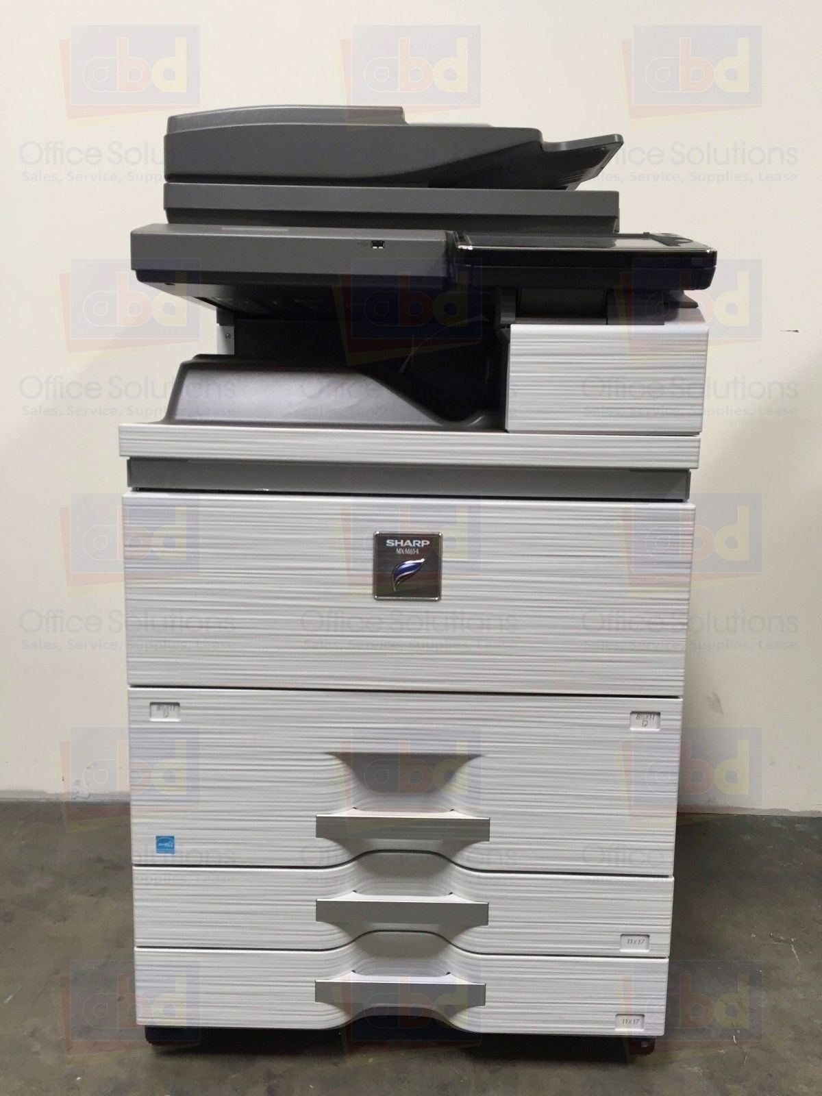 Sharp MX-M754N A3 Mono Laser Multifunction Printer - Image 3
