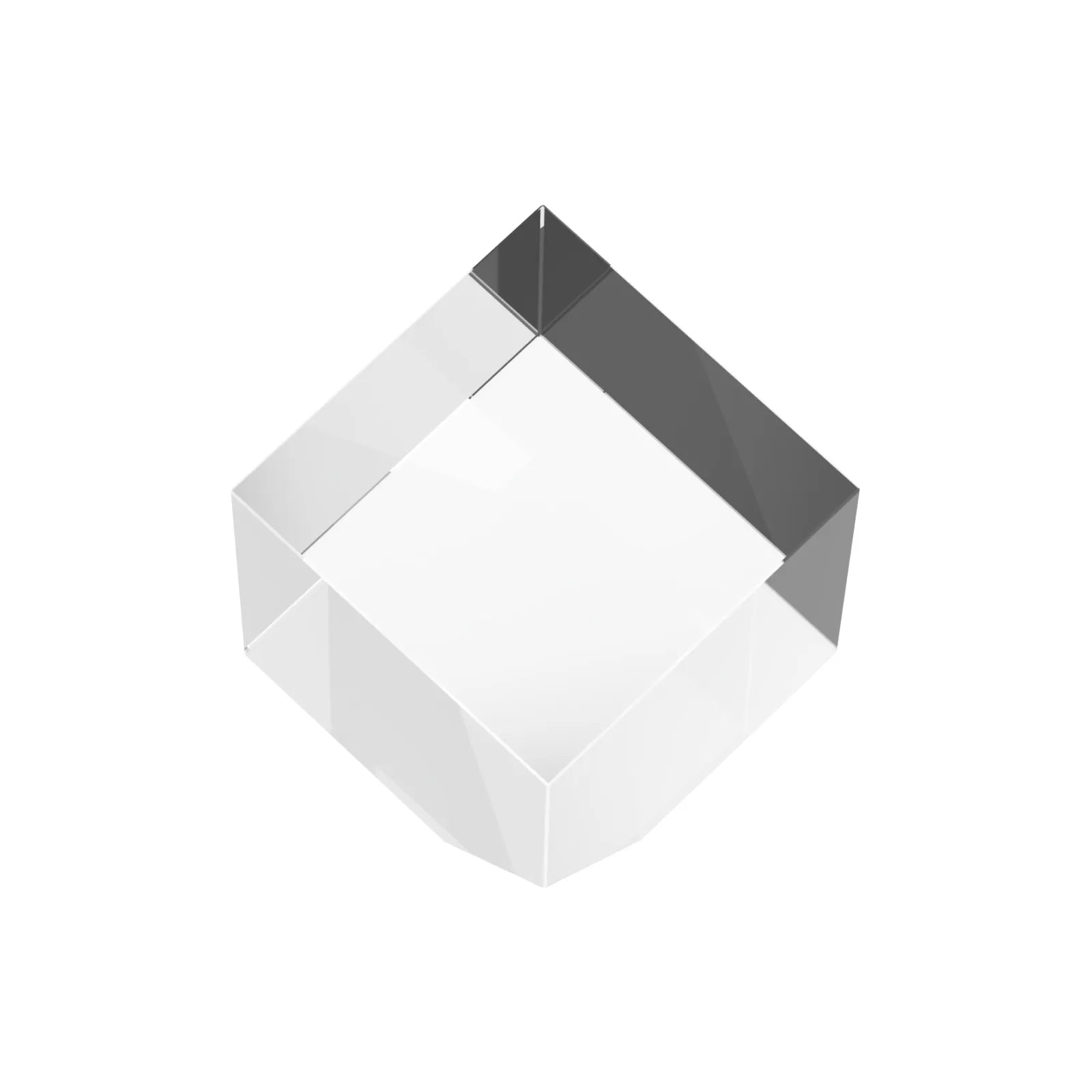 Chamfered Rectangular K9 Crystal