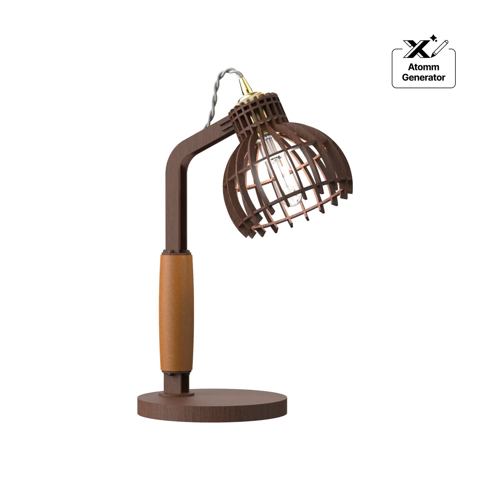 Dome Cage Table Lamp DIY Kit