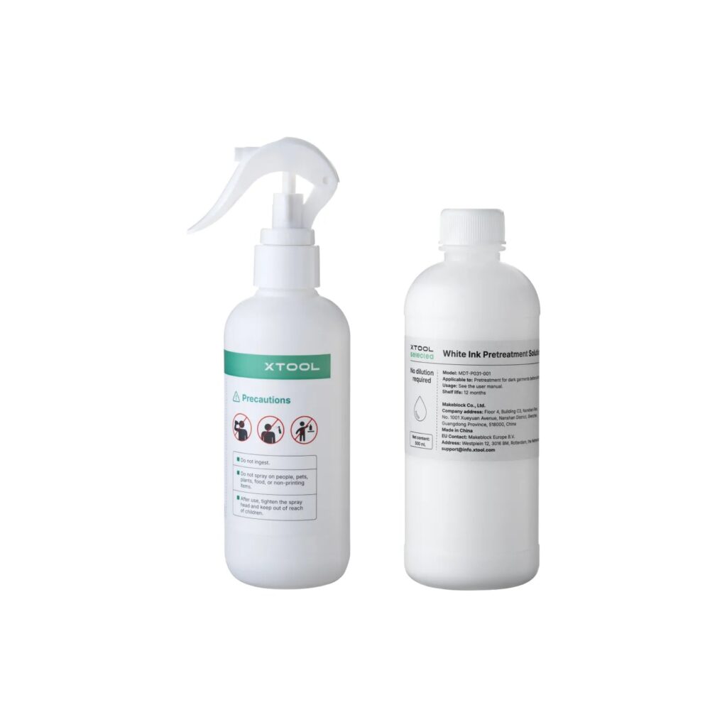 xTool Selected Ink Pretreatment Solution for O1 Omni Printer