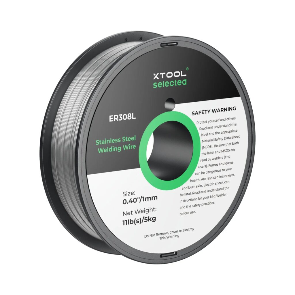 0.04" ER308L Stainless Steel Welding Wire 11 lb Spool (5kg)