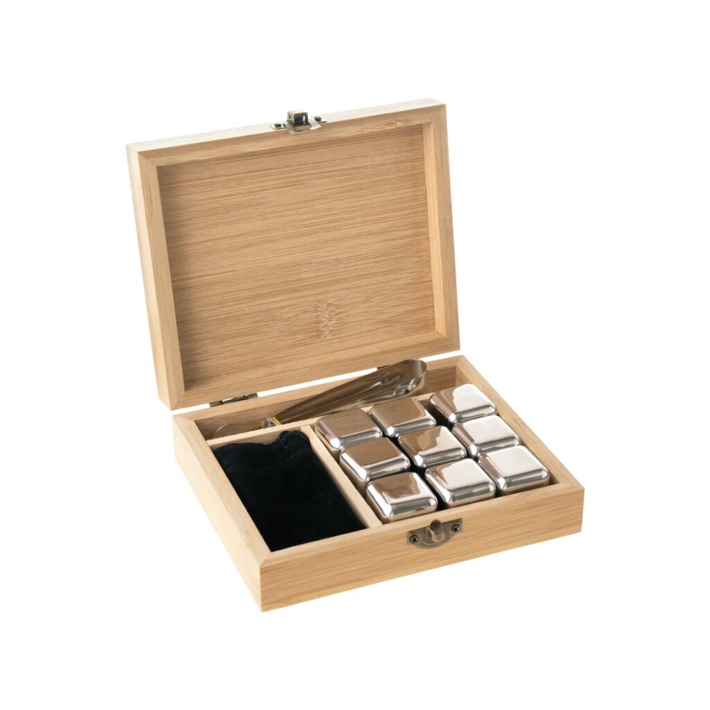 Stainless Steel Whiskey Stones (9pcs)