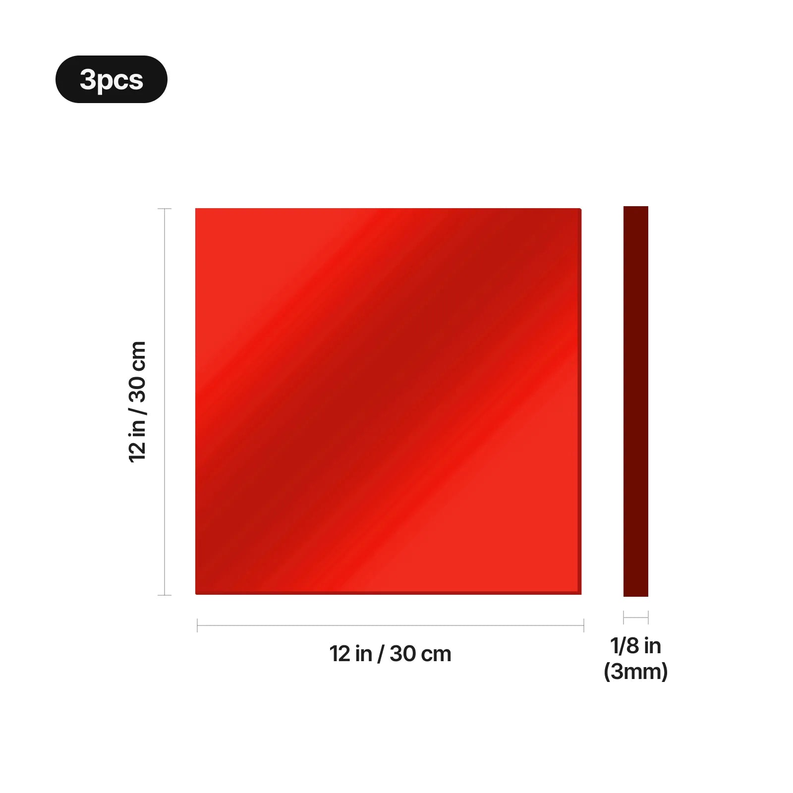 1/8" Mirror Acrylic Sheet - Image 15