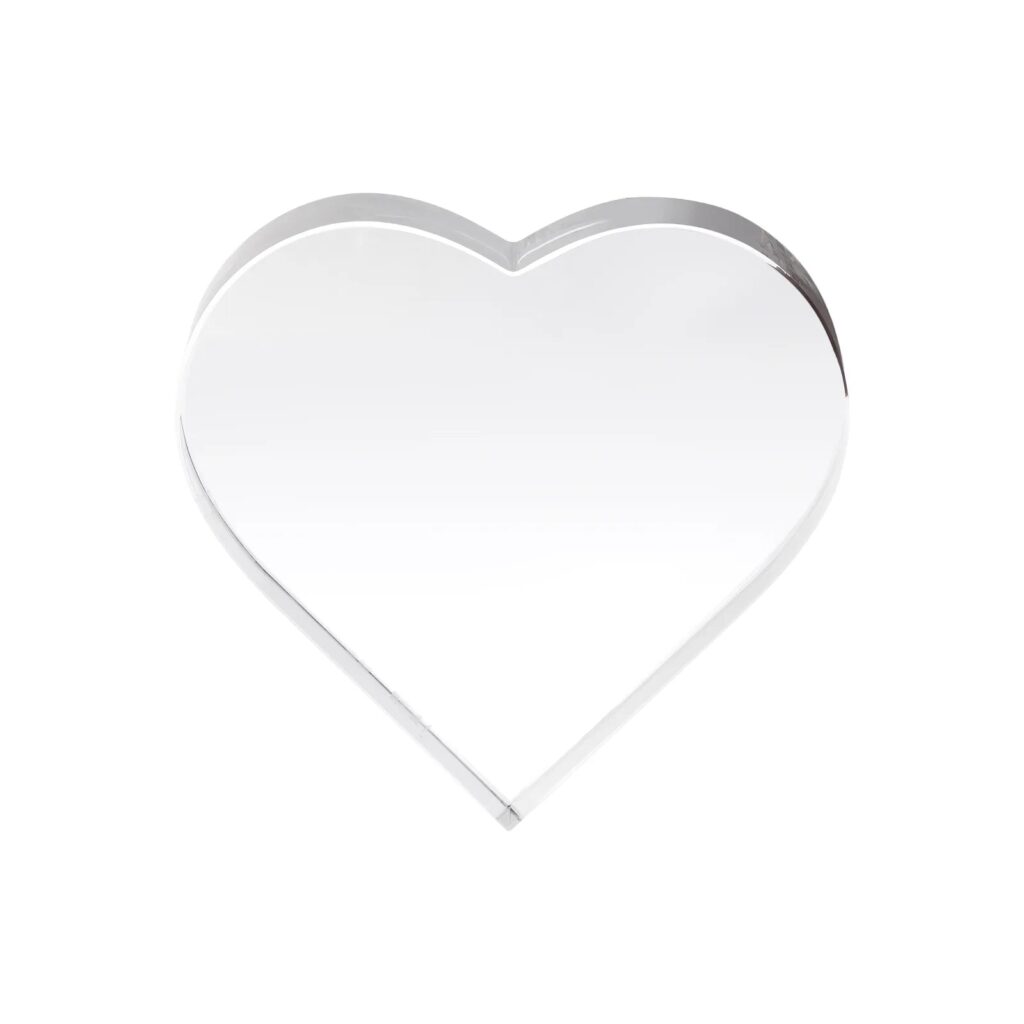 xTool Selected Sideways Heart K9 Crystal